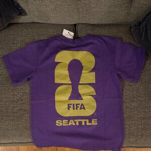 NWT Official authentic Fifa World Cup 2026 Seattle youth (10-12) shirt
